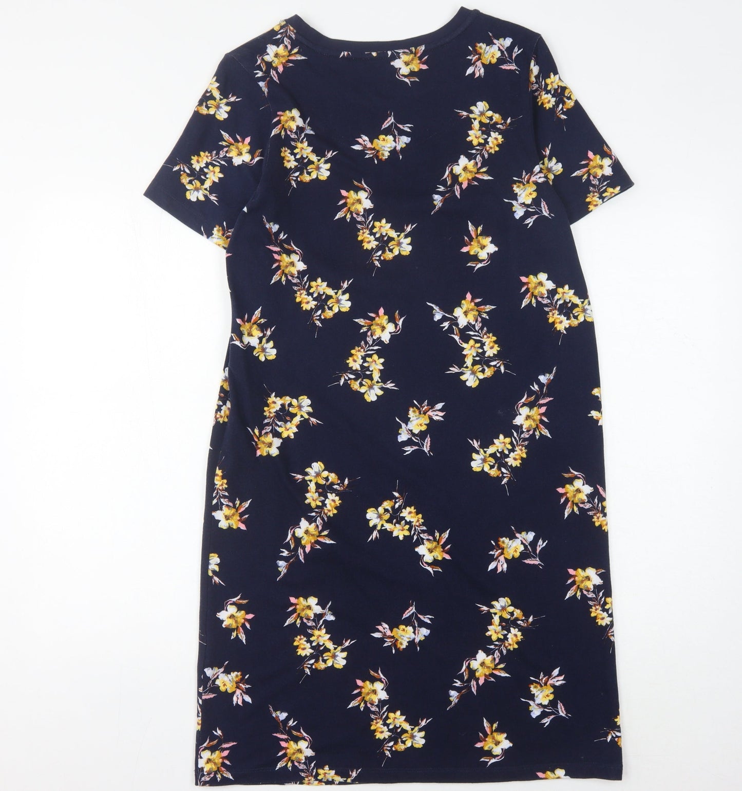 Joules Women's Floral T-Shirt Dress, Size 8, Multicoloured