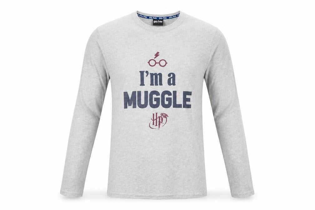 Mens UK Size M Harry Potter Grey  Cotton Blend T-Shirt