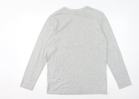 Harry Potter Men's Grey Muggle Long Sleeve T-Shirt