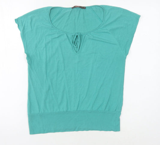 REISS Women's Green Basic T-Shirt, Size M