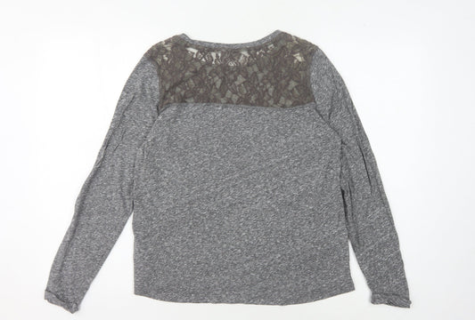 Womens UK M Regular Superdry Grey