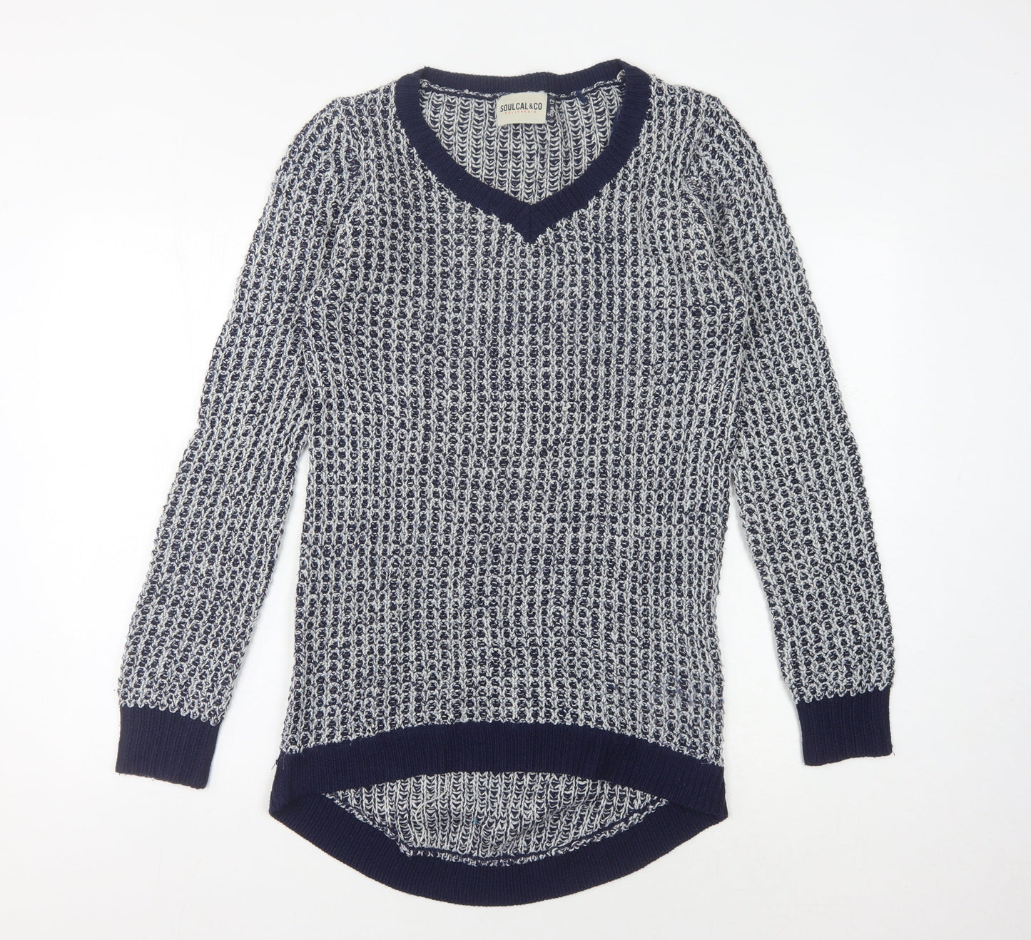 SoulCal & Co Women's Multicoloured Pullover Jumper - Size 12