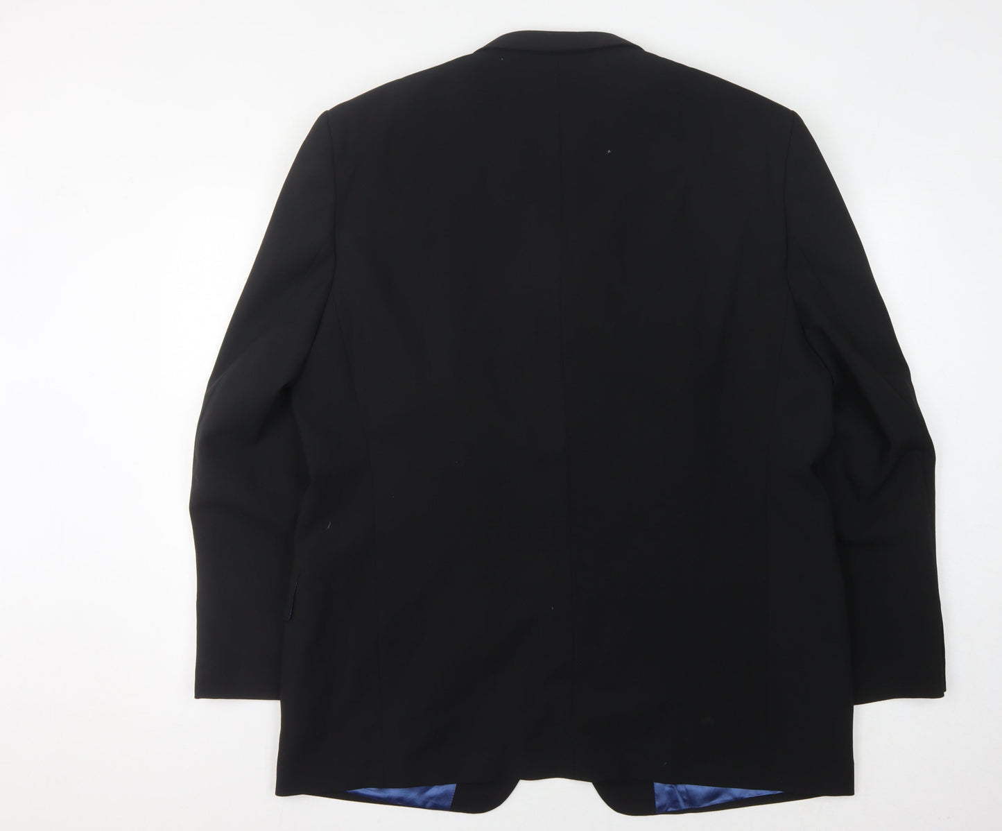 Daniel Hechter Men's Black Blazer 46R Classic Formal