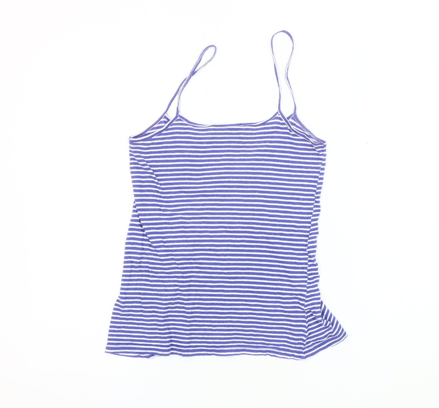 Warehouse Women's Blue Striped Camisole Tank Top Size 8
