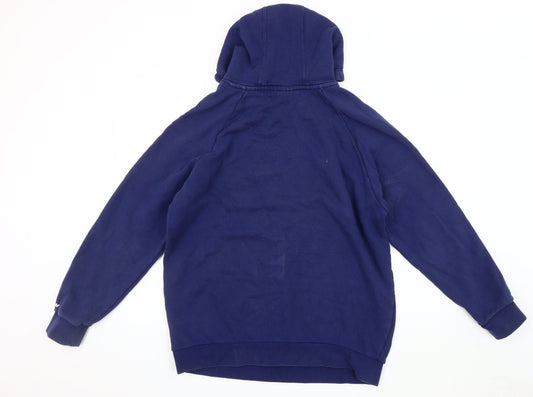 adidas Men's Blue Pullover Hoodie 2XL - Logo Graphic