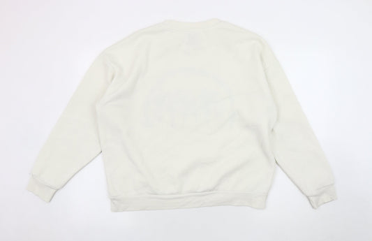 Disney Women Ivory Winnie the Pooh Sweatshirt S