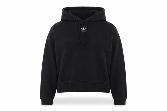 Womens UK 10 Regular adidas Black Pullover Hoodie