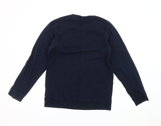 Napapijri Boys Blue Pullover Sweatshirt 16 Years