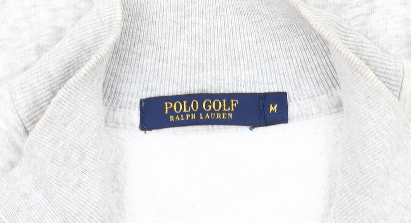 Ralph Lauren Men's Grey Basic Jacket, Zipped Pockets, Size M
