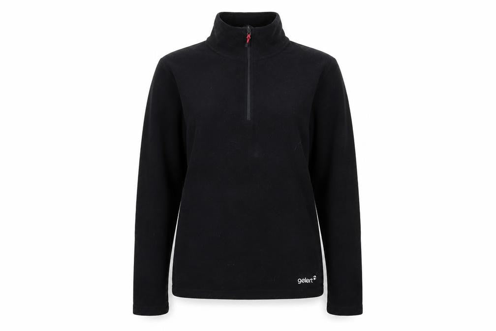 Womens UK 10 Regular Gelert Black Pullover Sweatshirt