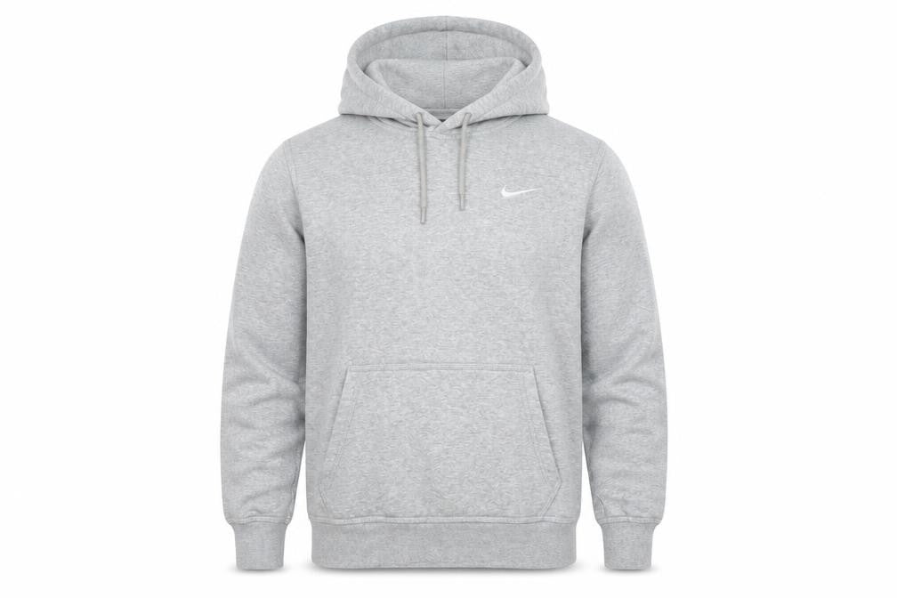 Mens UK S  Nike Grey Pullover Hoodie