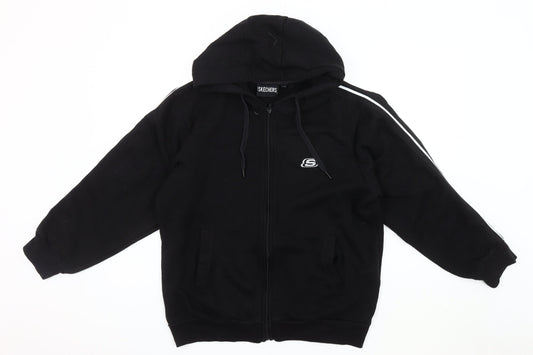 Skechers Women's Black Hoodie Jacket Size 14