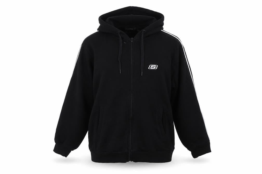Womens UK Size 14 Regular Skechers Black Cotton Blend Jacket