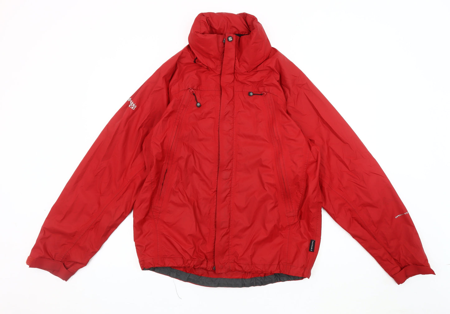Columbia Men's Red Anorak Jacket Size S