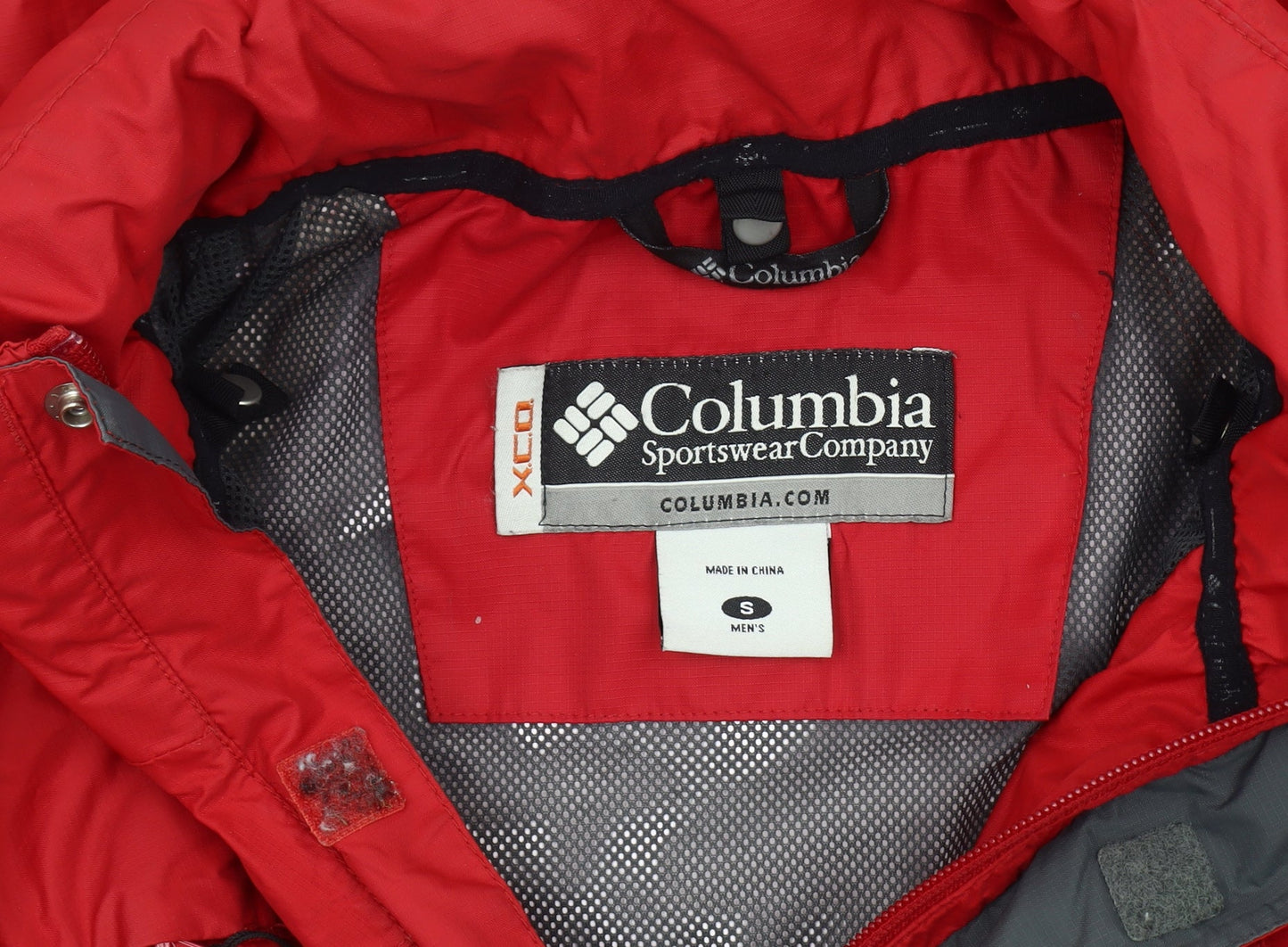 Columbia Men's Red Anorak Jacket Size S