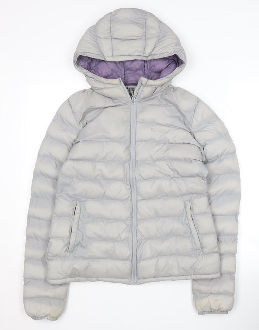 Mountain Warehouse Women's Grey Puffer Jacket Size 10