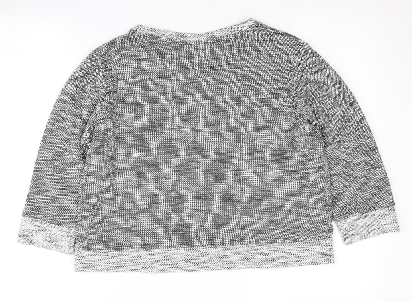 Everlast Women's Grey Crew Neck Jumper, Size 16, Excellent Condition