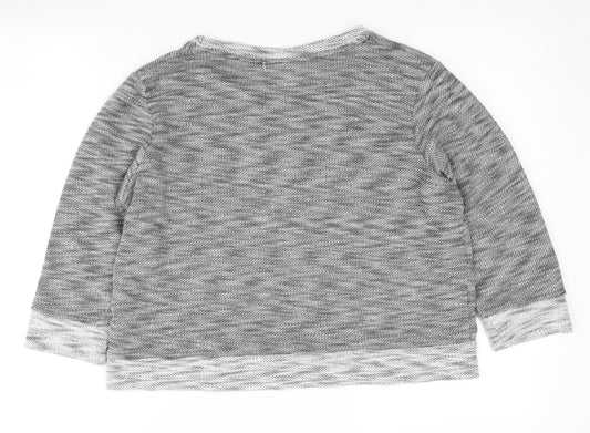 Everlast Women's Grey Crew Neck Jumper, Size 16, Excellent Condition