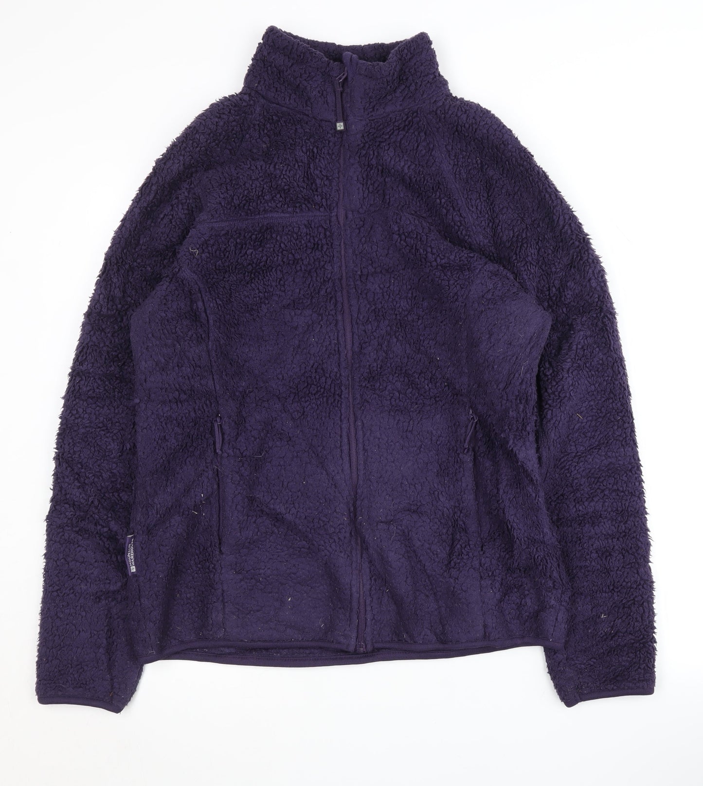 Mountain Warehouse Women's Purple Fleece Jacket Size 12