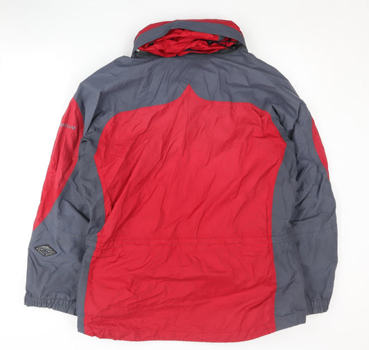 Columbia Women's Red/Grey 3-in-1 Jacket L