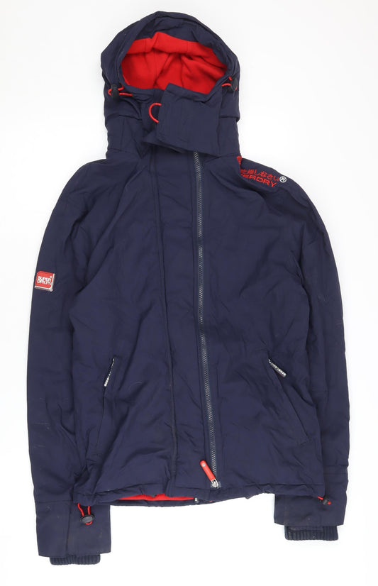 Superdry Men's Blue XS Windbreaker Jacket