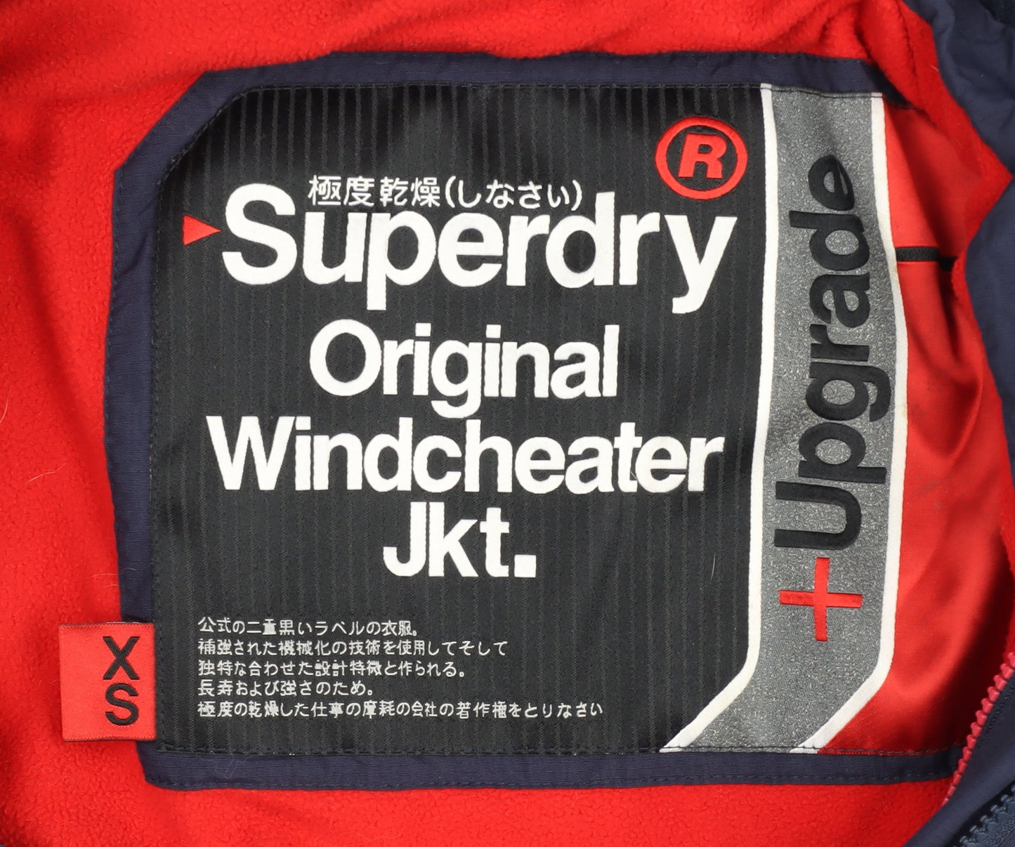 Superdry Men's Blue XS Windbreaker Jacket
