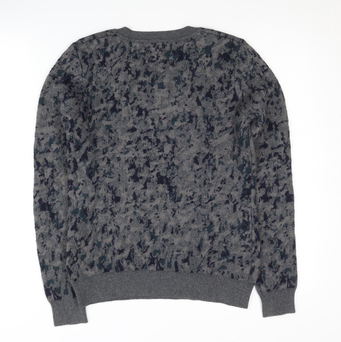 AllSaints Women's Grey Pullover Jumper Size 10