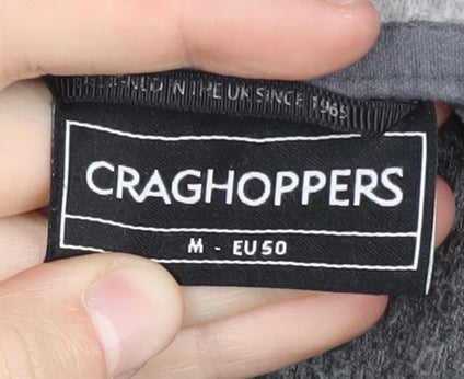 Craghoppers Men's Grey M 1/4 Zip Fleece Sweatshirt