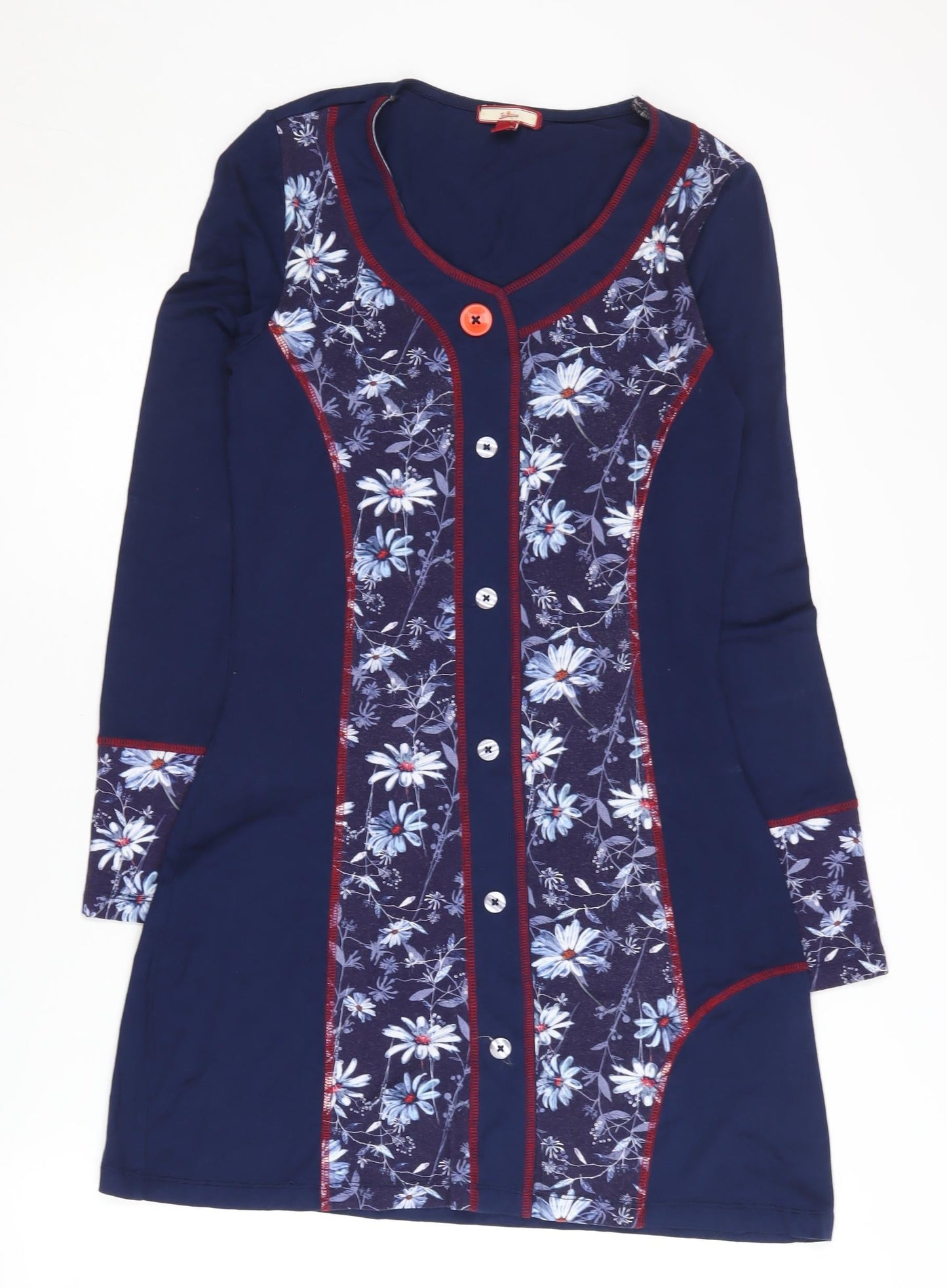 Joe Browns Women's Blue Floral Shirt Dress Size 8