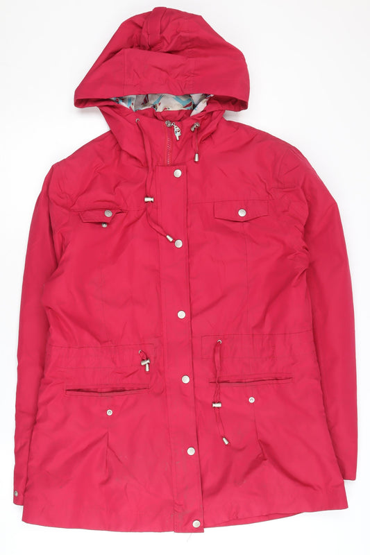 Country Estate Women's Red Parka Jacket Size 16