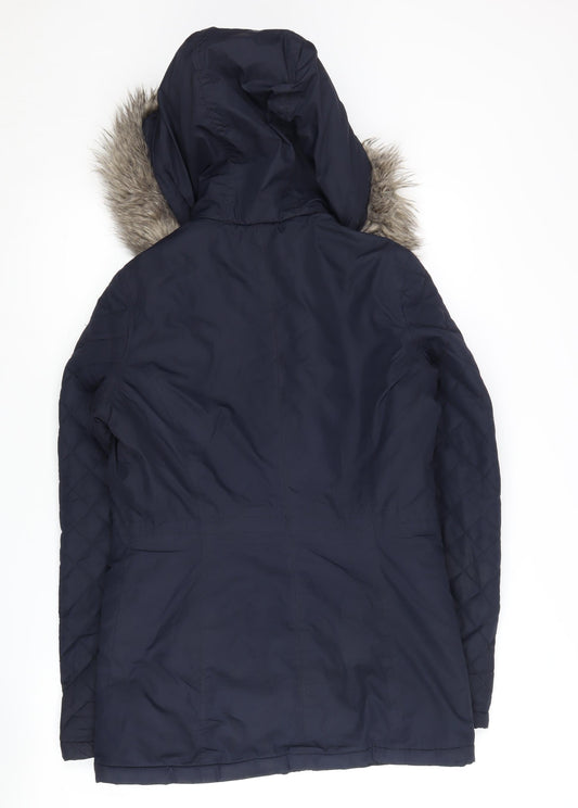Pineapple Women's Blue Parka Jacket Size 6