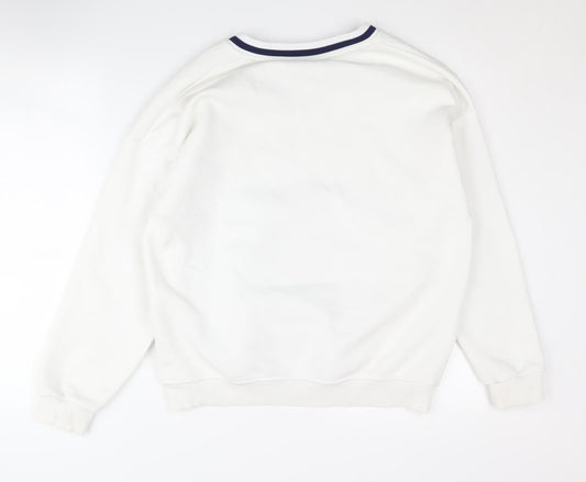 Berkeley Unisex White XS Graphic Sweatshirt