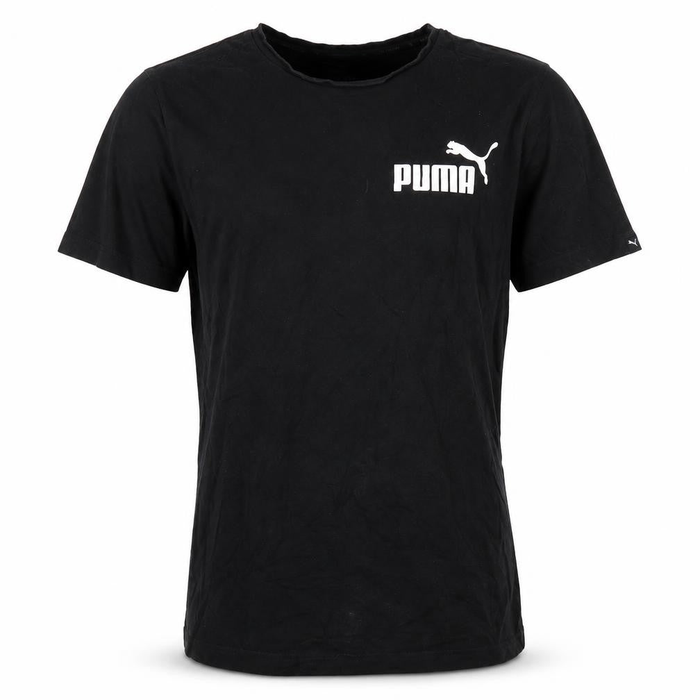 Mens UK Size L PUMA Black  Cotton T-Shirt