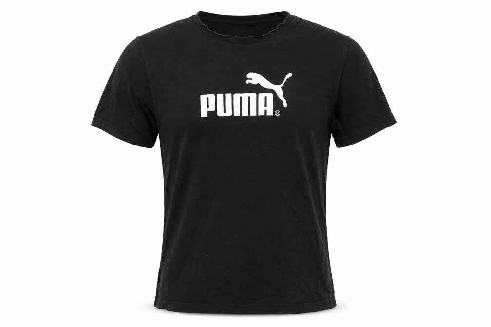 Mens UK Size L PUMA Black  Cotton T-Shirt