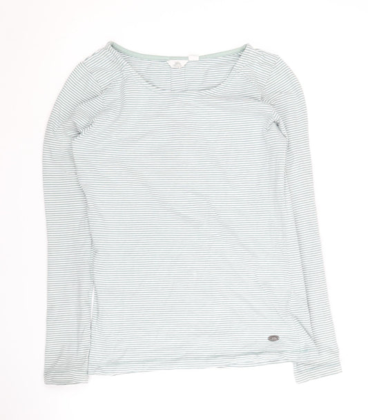 Trespass Women's Green Striped T-Shirt Sz 12
