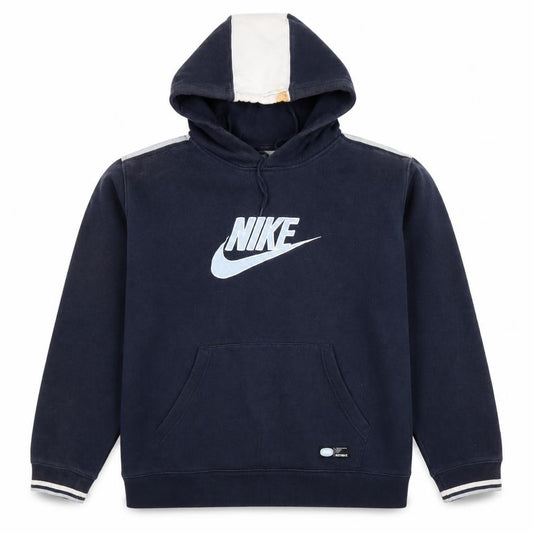 Mens UK M Regular Nike Blue Pullover Hoodie