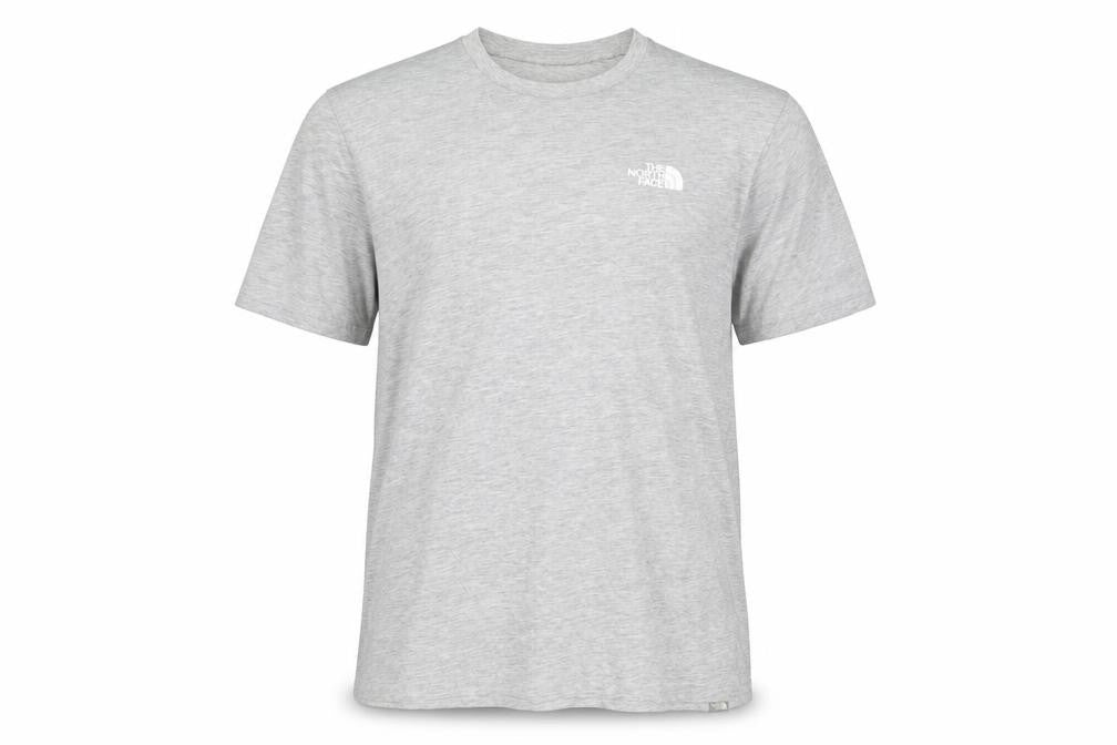 Mens UK Size M The North Face Grey  Cotton Blend T-Shirt