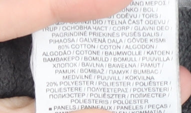 Nike Grey Pullover Hoodie S Unisex, Logo, Fleece, VG Condition