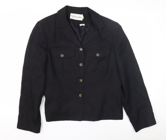 JH Collectibles Women's Black Size 14 Regular Jacket
