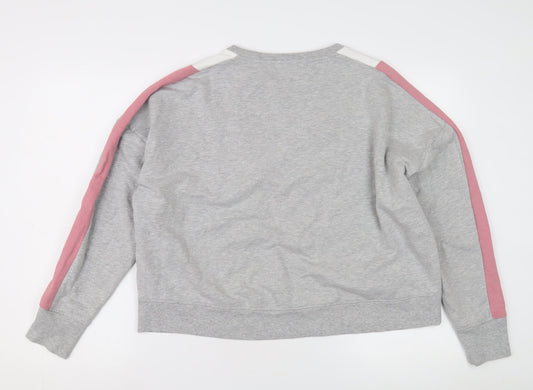 Marks and Spencer Women's Grey Pullover Sweatshirt, Size 18