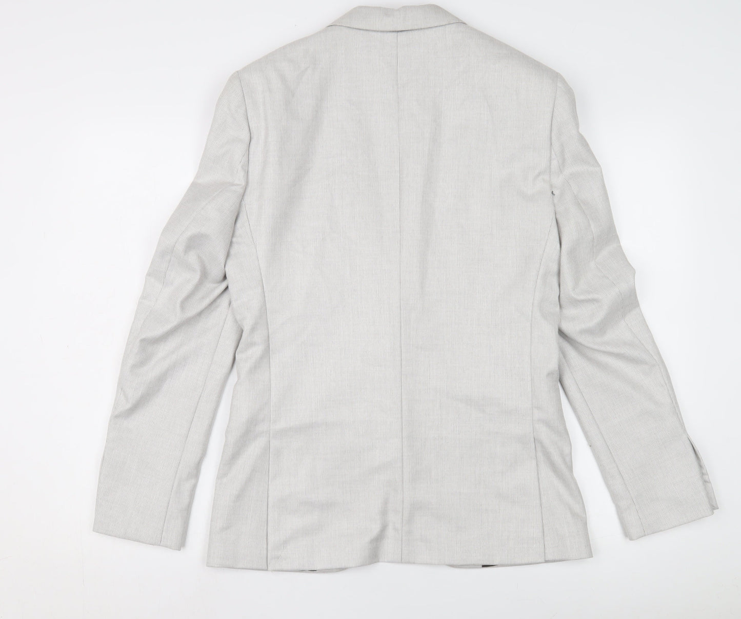 River Island Men's Grey Slim Fit Blazer 36R