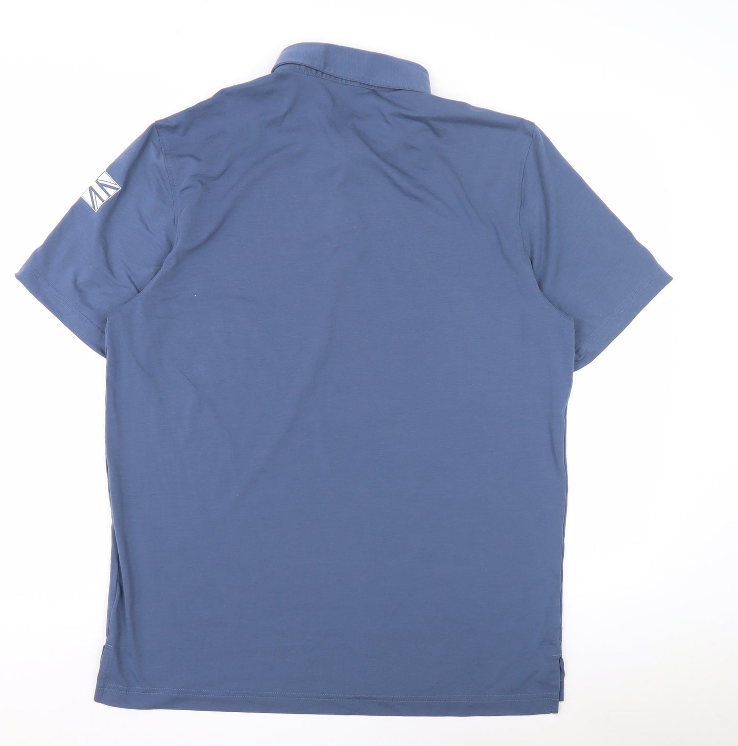 Adidas Men's Blue Team GB Polo M Sports Style