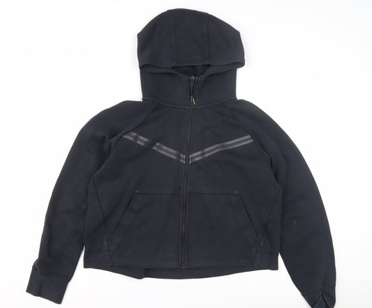 Nike Unisex Black M Full Zip Hoodie
