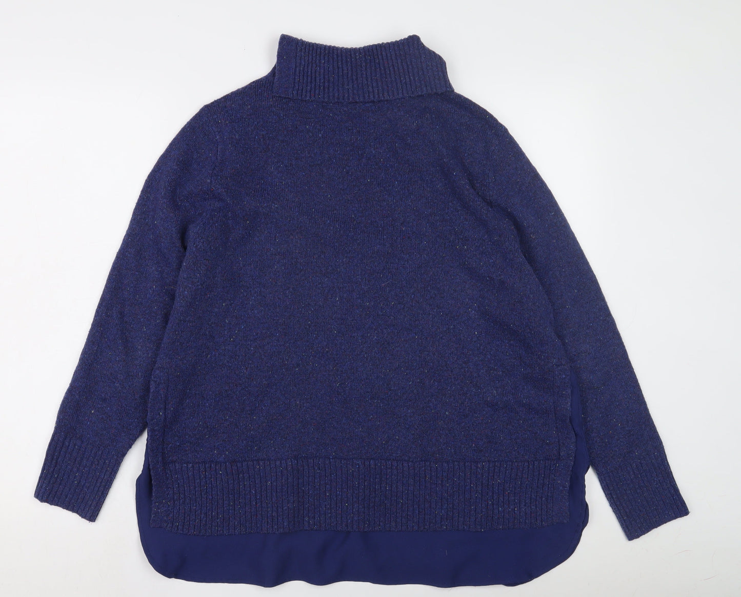 Monsoon Women's Blue Pullover Jumper, L, Wool Blend