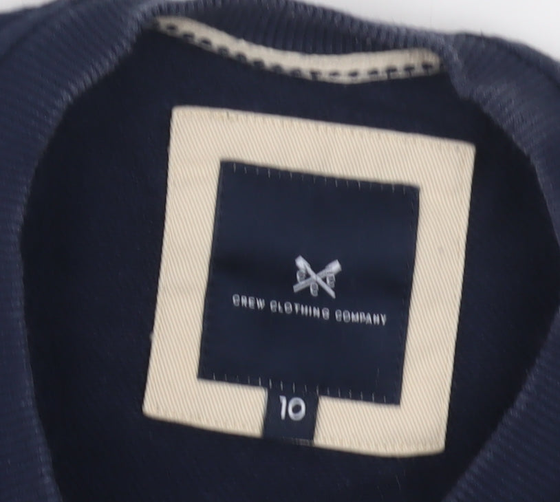 Crew Clothing Women’s Blue Sweatshirt Size 10
