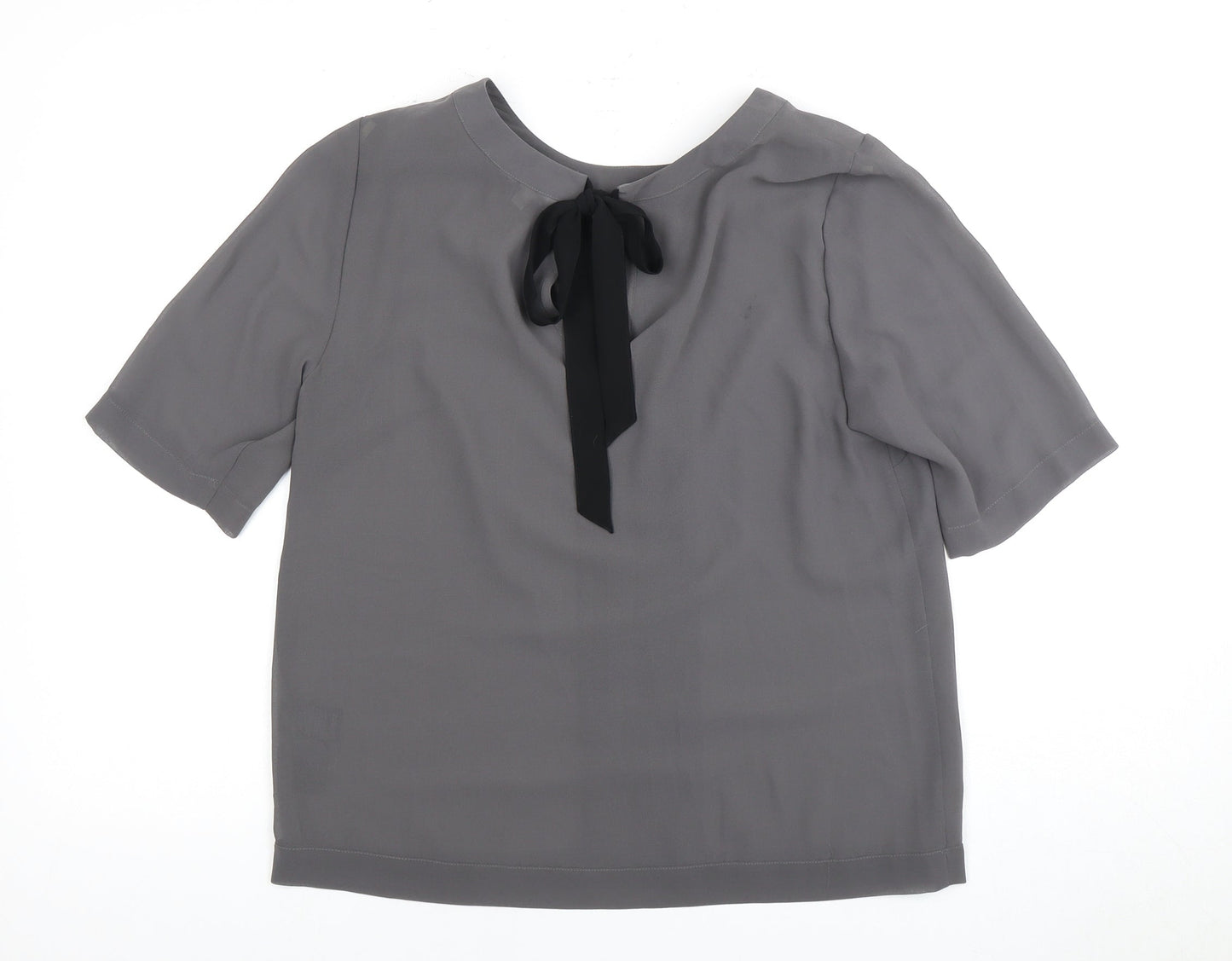 Marks and Spencer Women's Grey Blouse Size 12