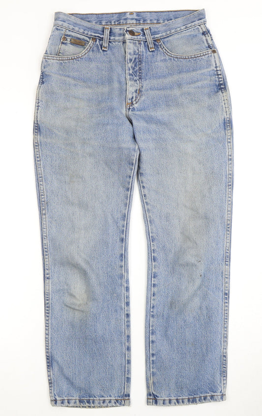 Wrangler Women's Blue High Rise Denim Jeans Size 12