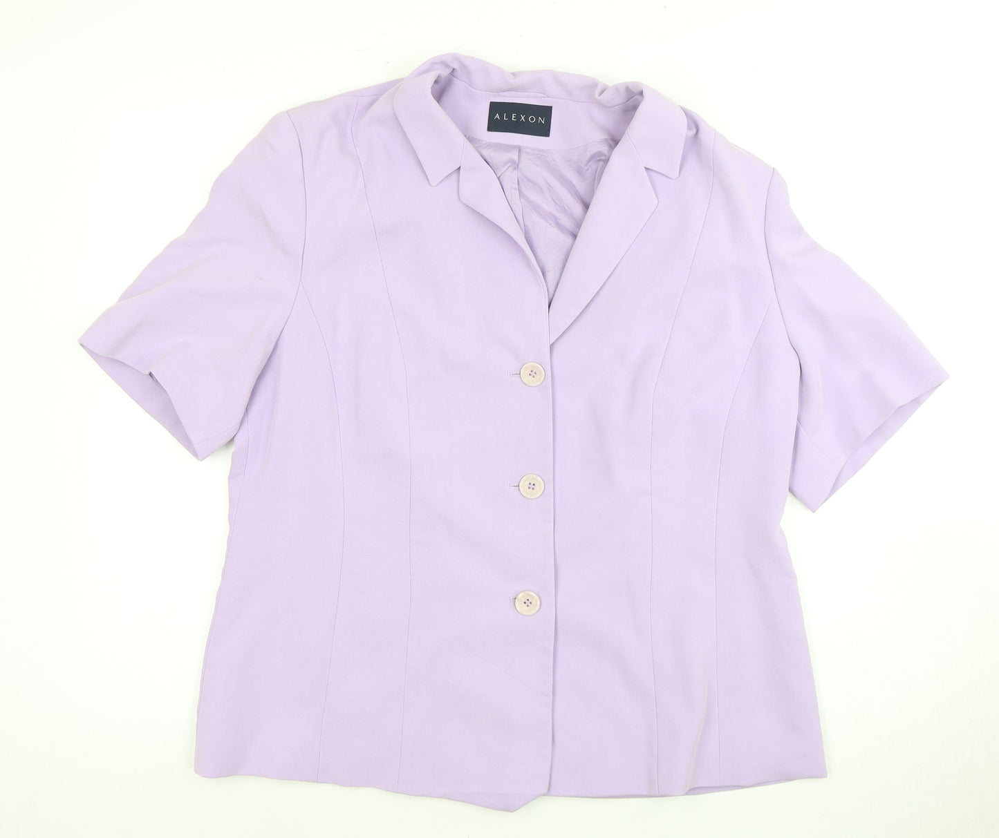 Alexon Women's Purple Suit Jacket Size 18
