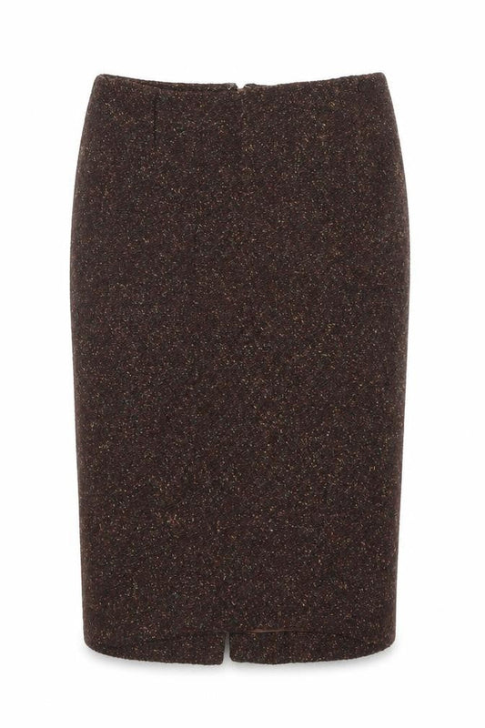 Ralph Lauren Women's Brown Pencil Skirt Size 12