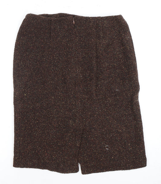 Ralph Lauren Women's Brown Pencil Skirt Size 12